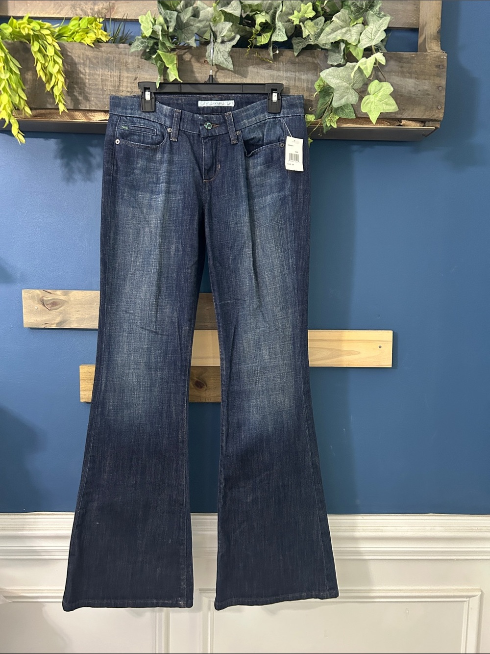 Joe's Jeans Dark Indigo Wide Leg Flare Jeans 29Long NWT Women’s
